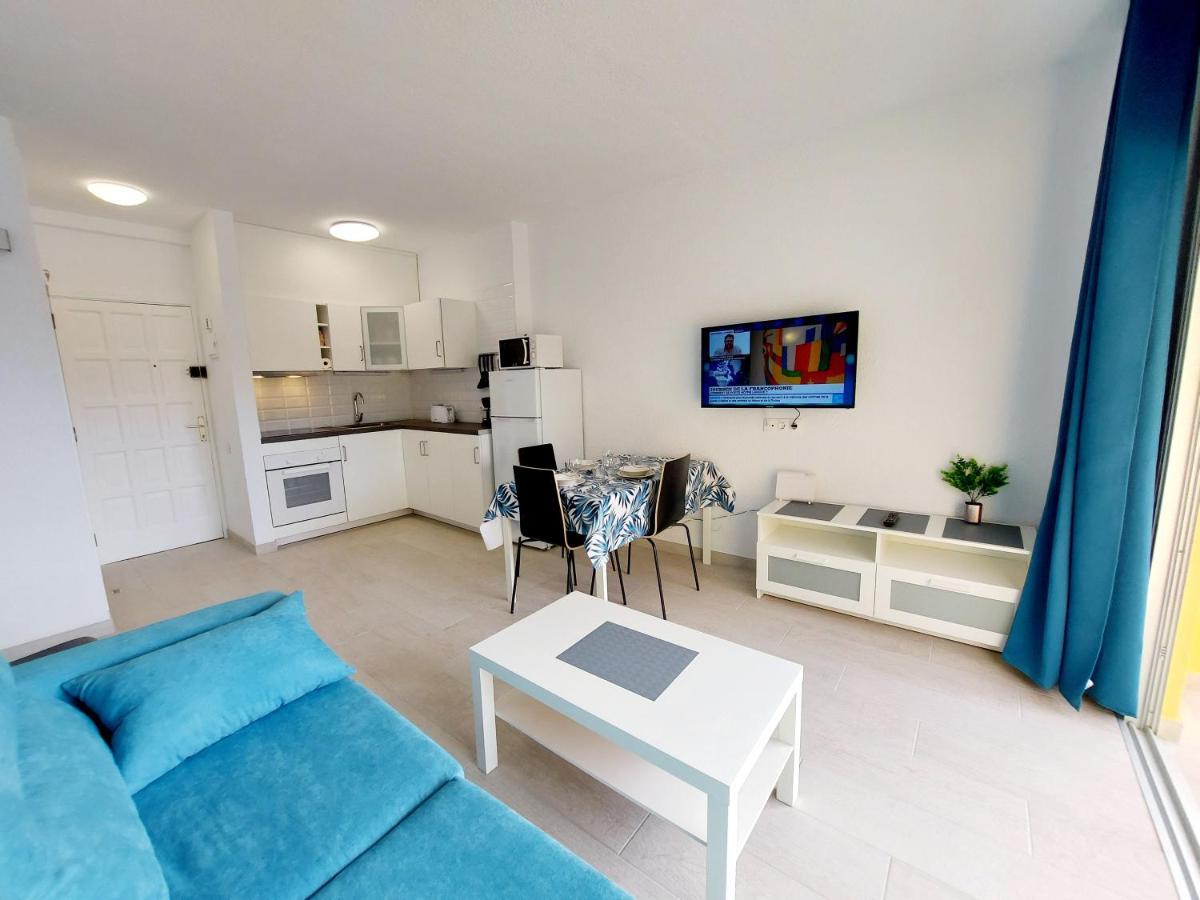 Sunny Cozy Nice Apartment Loscristianos Wifi,Pool Los Cristianos  Extérieur photo