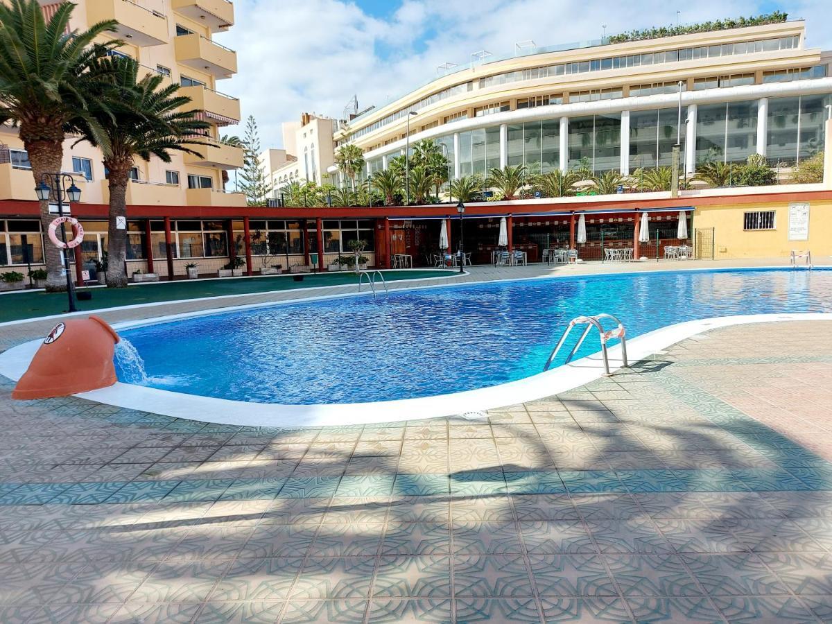 Sunny Cozy Nice Apartment Loscristianos Wifi,Pool Los Cristianos  Extérieur photo